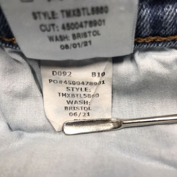 JOES Jeans Niki Mid Rise Women 30 (32x28) Bristol Light Wash Stretch Roll Cuff - Picture 12 of 16